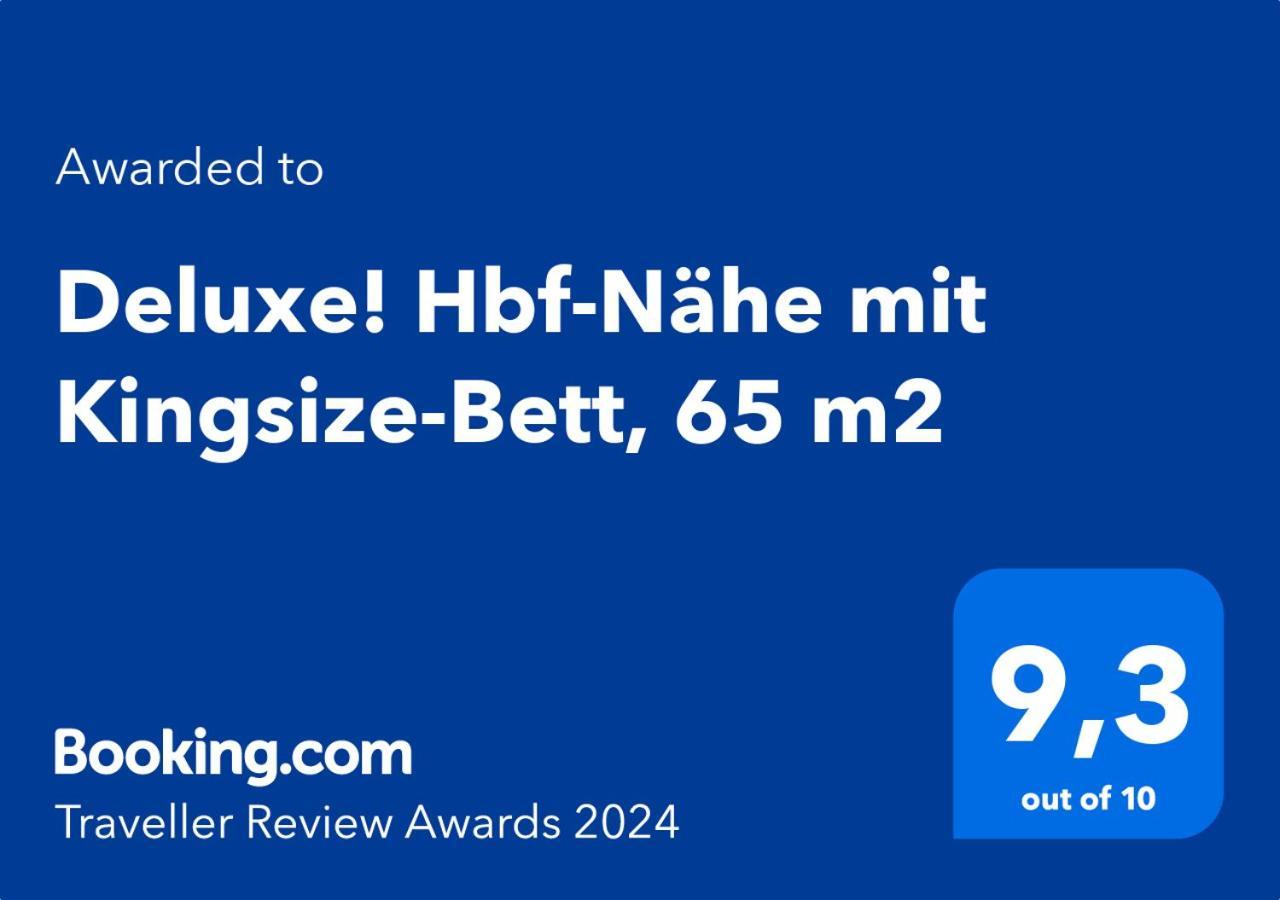 杜伊斯堡Deluxe! Hbf-Naehe Mit Kingsize-Bett, 65 M2公寓 外观 照片